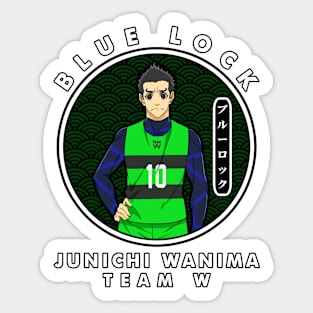 JUNICHI WANIMA - TEAM W Sticker